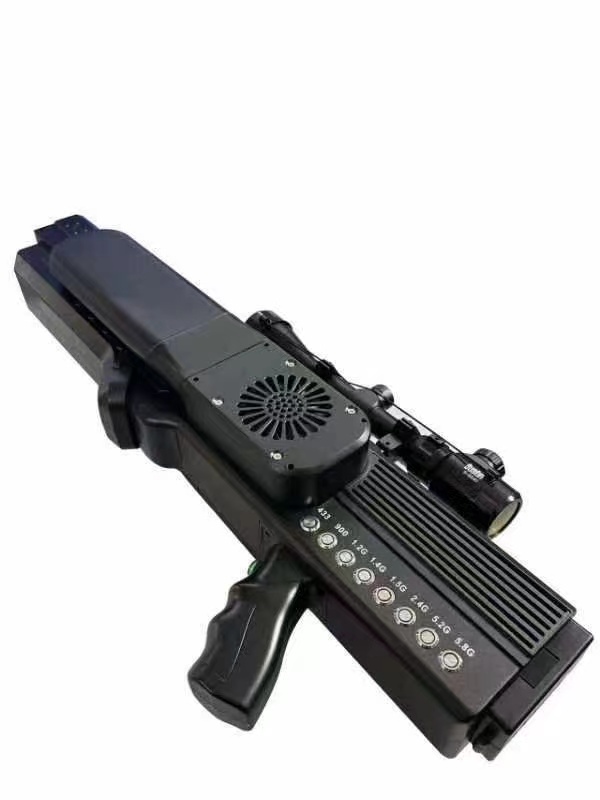  武清手持便携式枪型低空防御反制八通道